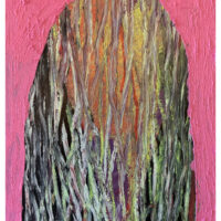 Jeremy Vaughn - Untitled - Oil on PVC - 10"x8"